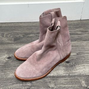 Joie Pinyon Suede Slouch Booties